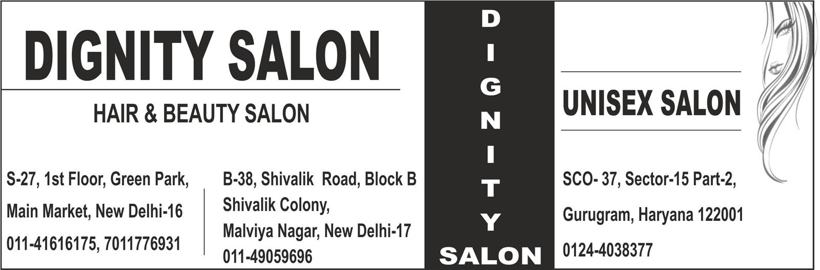 DIGNITY SALON (Green Park Market)